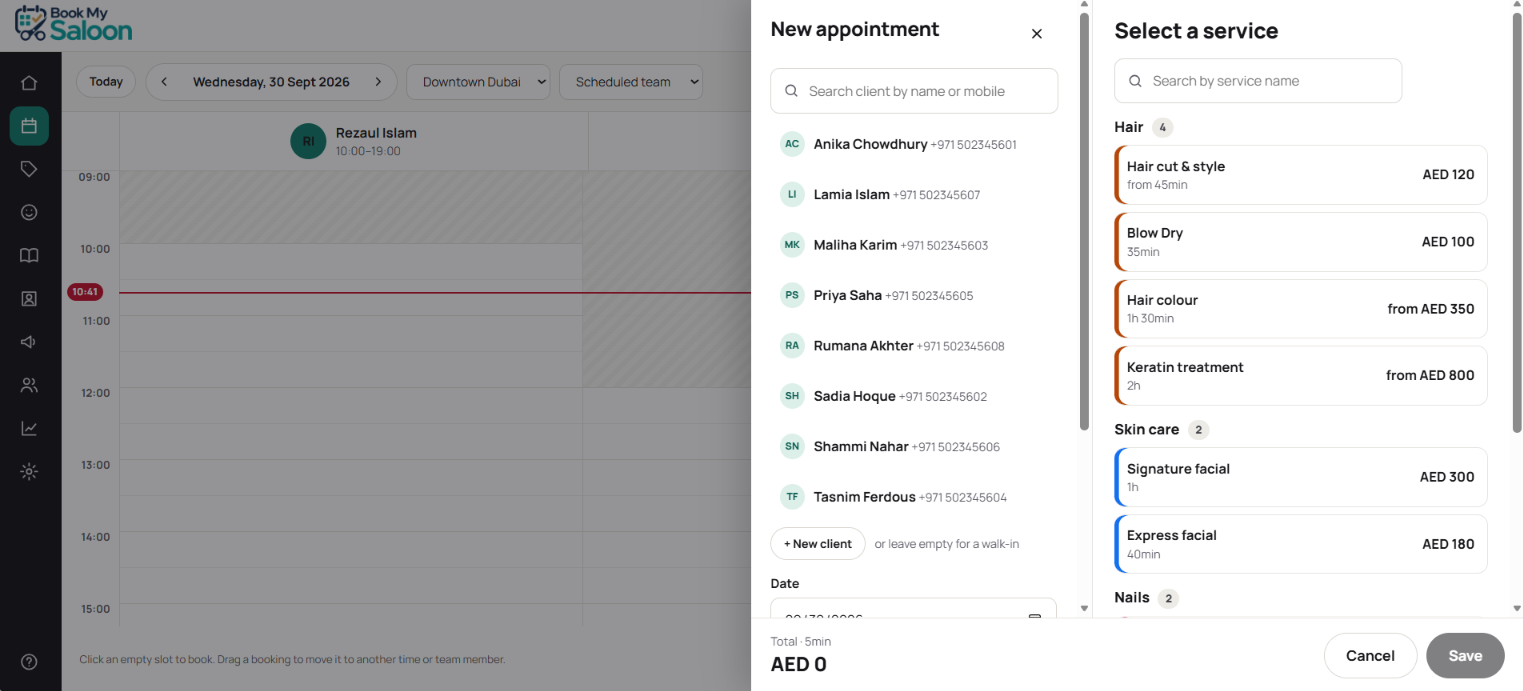 New appointment